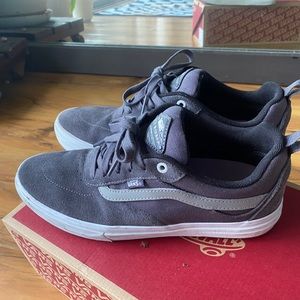 Gray Kyle Walker Vans EUC WORN ONCE